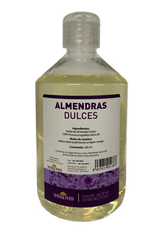 ACEITE DE ALMENDRAS DULCES (envase plástico 250ml)