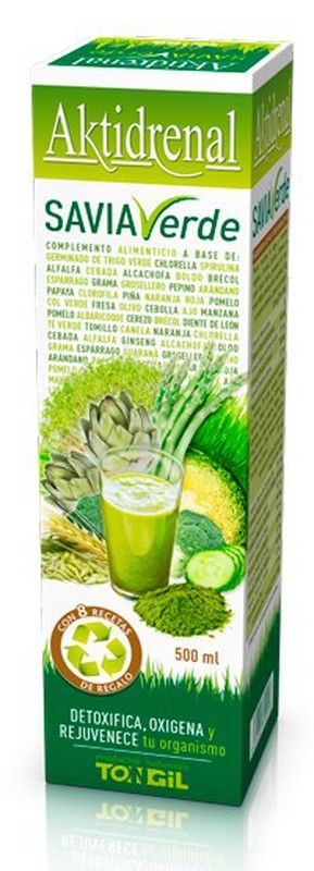 Aktidrenal Savia Verde Tongil 500ml
