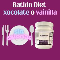 Batido DIET Chocolate o Vainilla