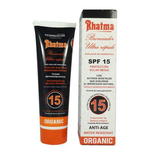 Bronceador Ultra Rapido F-15 Rhatma 200 ml.