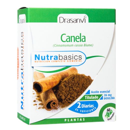 Canela 60 Cápsulas Nutrabasicos Drasanvi