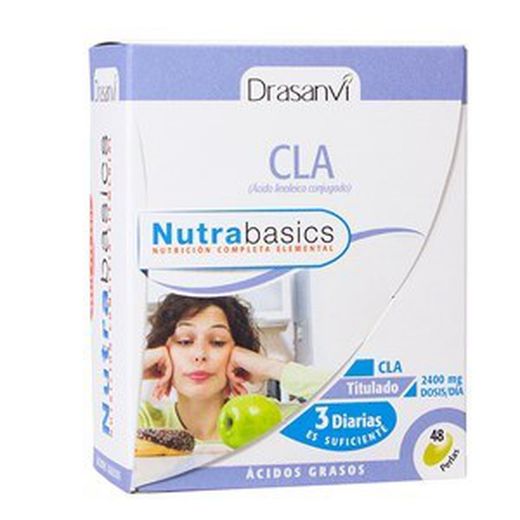 Cla Acido Linoleico Conjugado 48 Perlas Nutrabasicos Drasanvi