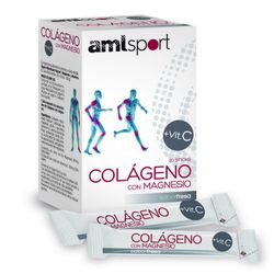 Colageno Magnesio Vitamina C Ana Maria La Justicia  AMLSPORT sticks fresa