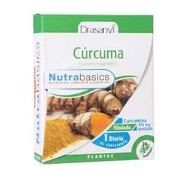 Curcuma 24 Capsulas Nutrabasicos Drasanvi