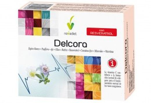 Delcora regula la tension arterial 60 capsulas Novadiet