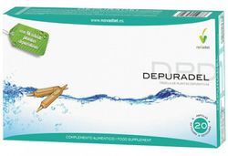 Depuradel detox 20 ampollas día y noche Novadiet