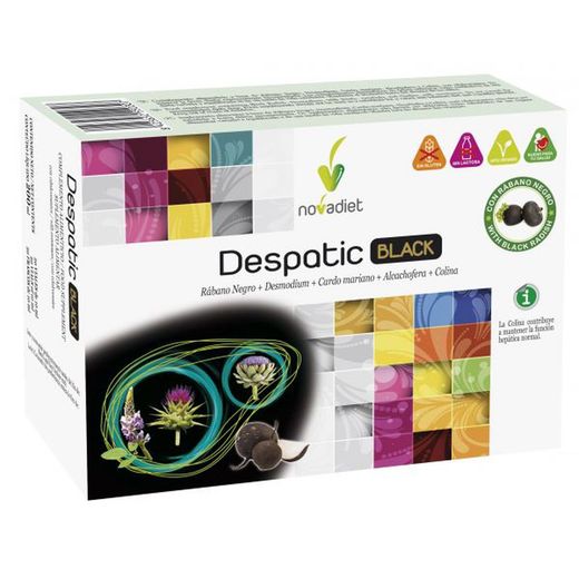 Despatic  Black 20 viales detox adelgazar
