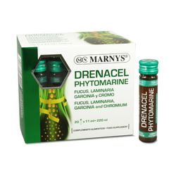 Drenacel Phytomarine elimina líquidos y grasas de Marnys 20 viales