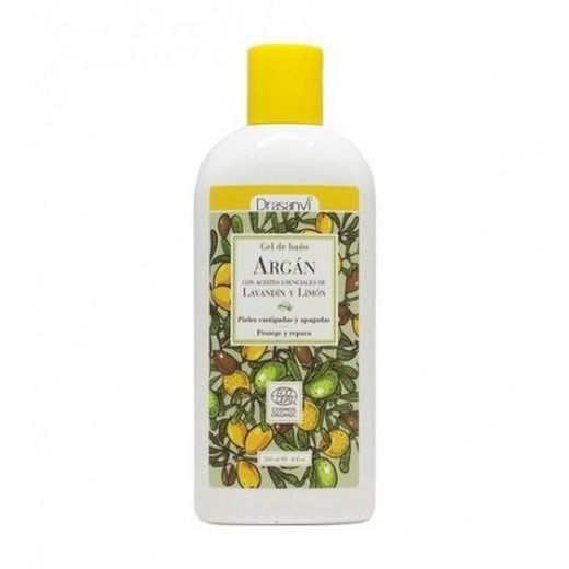 Gel Bain Argan Ecocert Bio 500 Ml Drasanvi