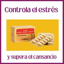 Ginseng coreano, estrés 100 capsulas