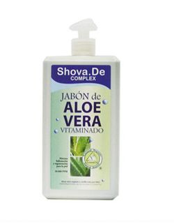 Jabon Aloe Vera Complex Shova.De 1litro familiar