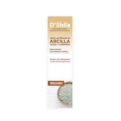 Jabon purificante de arcilla 250 ml D'Shila