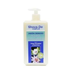 Jabon relajante cremoso Ultrahidratante Shova 1litro familiar