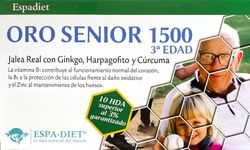 Jalea Oro Senior 1500 3ª Edad vitaminas Espadiet 20 viales