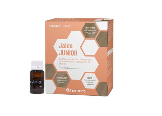 Jalea Junior defensas niños adolescentes Herbora Herbovit