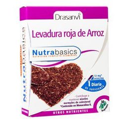 Levadura Roja De Arroz 30 Capsulas Nutrabasicos Drasanvi