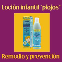 Locion infantil para piojos