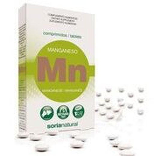 Manganeso 200 mg Soria