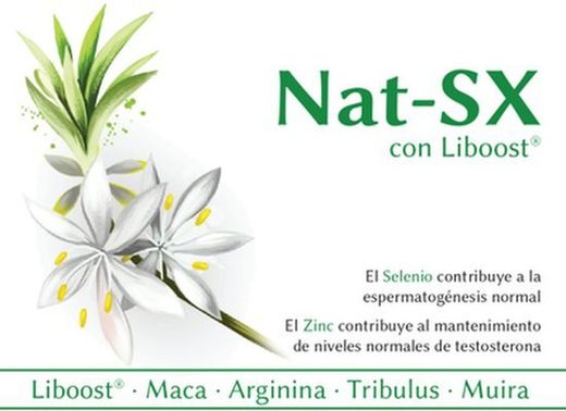 Nat SX Espadiet energia para hombre