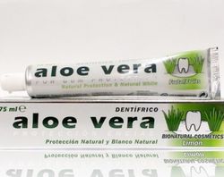 Pasta de Dientes Aloe Vera y Limón 75 ml