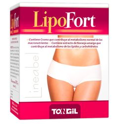 Lipofort antes Quemafort Tongil grasa 60 capsulas