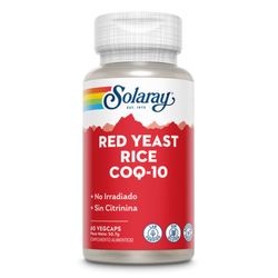 Red yeast rice colesterol Solaray 60 capsulas