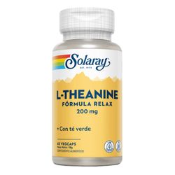Teanina L Theanine  200mg 45 capsulas de  Solaray