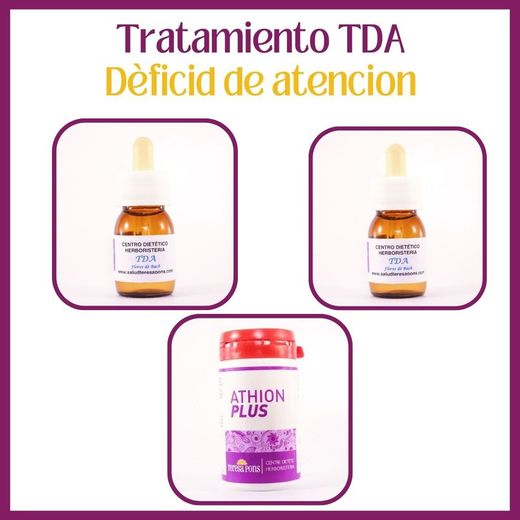 Tratamiento Deficid de Atencion TDA productos naturales